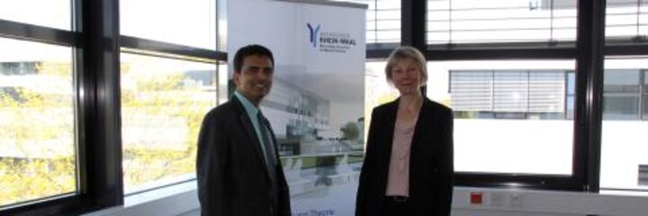 Indischer Generalkonsul Raveesh Kumar zu Besuch an der Hochschule Rhein-Waal