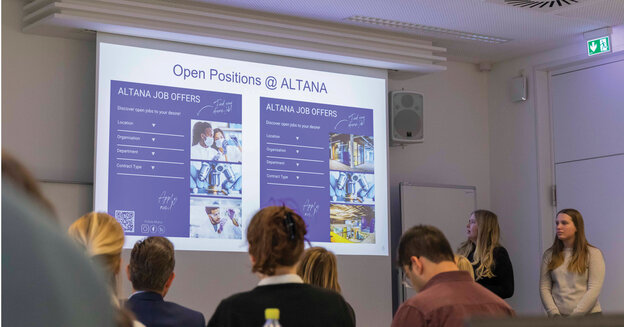How can we tackle the skills shortage? HSRW students develop a concept for ALTANA in Wesel