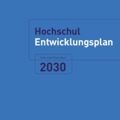 Cover of the University Development Plan 2030 