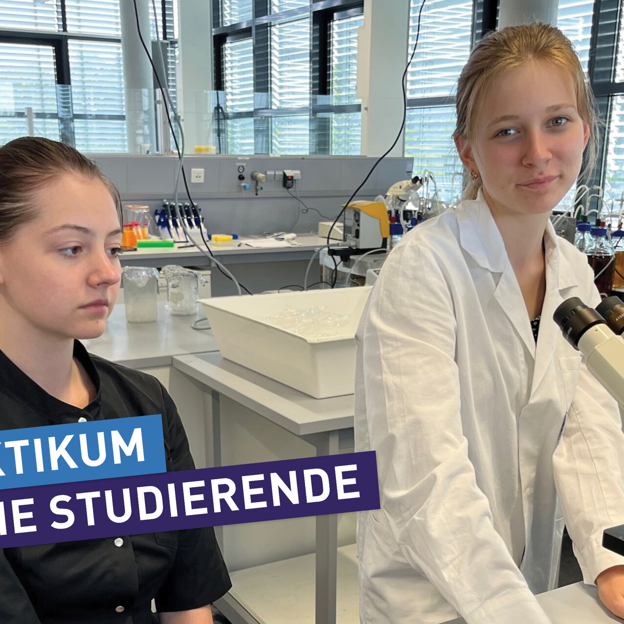 Ukrainische Studierende absolvieren Laborpraktikum an der Hochschule Rhein-Waal