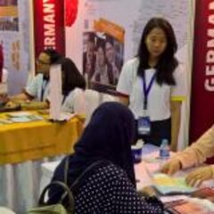 The university is showcasing itself at EHEF 2016 in Indonesia