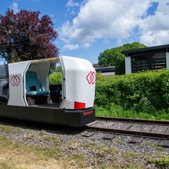 Rethinking cross-border mobility? Visitors from Kleve and the Netherlands take a MONOCAB ride in the Extertal