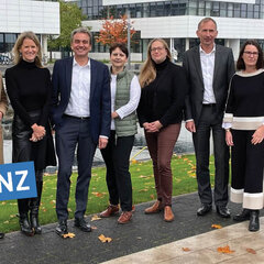 Chancellors from universities in North Rhine-Westphalia visit the HSRW