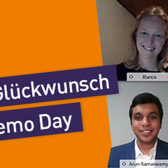 “Demo Day Pitch Batch #1”: Students presented their start-up ideas