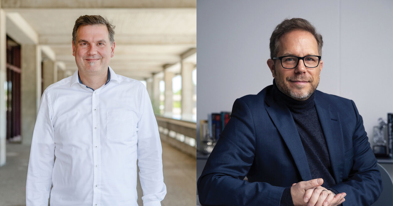(from left to right) Prof. Dr Jan-Hendrik Kamlage (