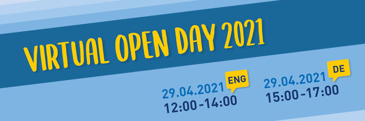 Virtual Open Day – Hochschule öffnet digitale Türen am 29. April 2021