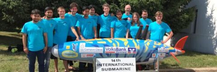 ‘HSRW Submarine Team’ enjoys further success at international submarine race in Washington