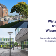Digitaler Flyer Wirtschaft trifft Wissenschaft