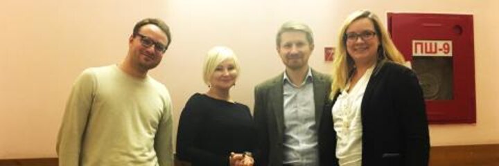 Austausch zu neuer Kooperation mit russischer Hochschule in St. Petersburg