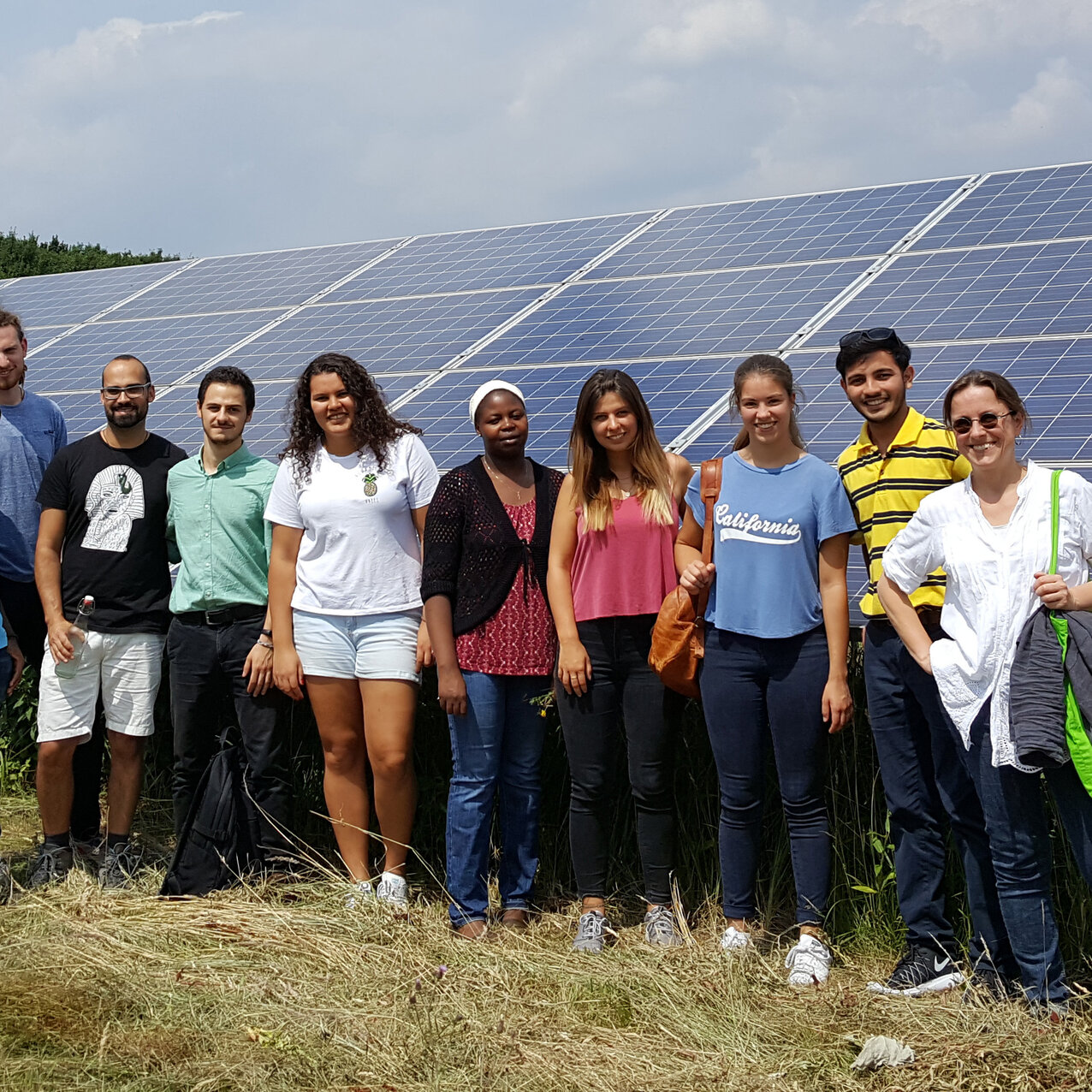 Exkursion zum ENNI-Solarpark Mühlenfeld