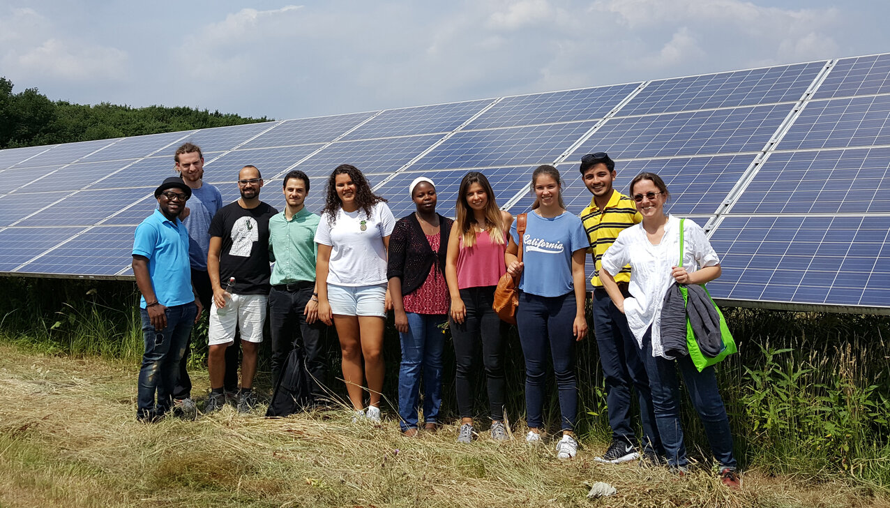 Field trip to the ENNI Mühlenfeld Solar Park