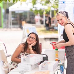 A successful day full of encounters, inspiration – and a desire for more science