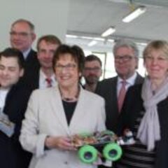 State Secretary Zypries visits the Kamp-Lintfort campus of Rhine-Waal University of Applied Sciences