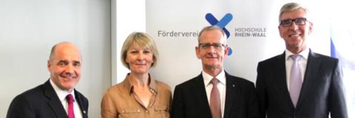 Dr. Christoph Schlünken ist neuer Präsident des Fördervereins Hochschule Rhein-Waal