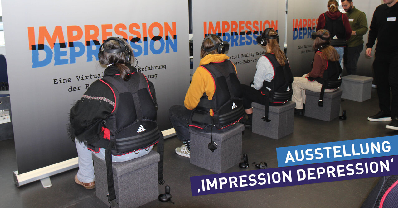 Insights into the emotional world of people with depression:  Students organised an exhibition on depression