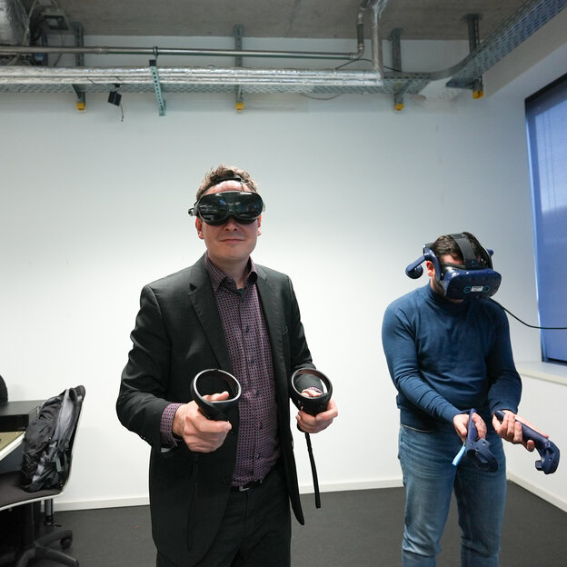 VR Brillen im Digital Showroom