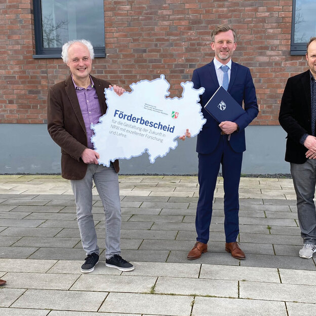 Antrittsbesuch: Staatssekretär Dr. Dirk Günnewig an der Hochschule Rhein-Waal