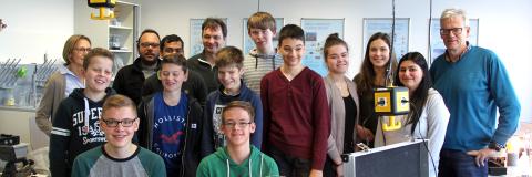 Energie-Projekttage des Freiherr-vom-Stein-Gymnasiums Kleve im Schülerinnen- und Schülerlabor „Energie“ der Hochschule Rhein-Waal