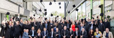 Graduation Ceremony 2016 an der Hochschule Rhein-Waal