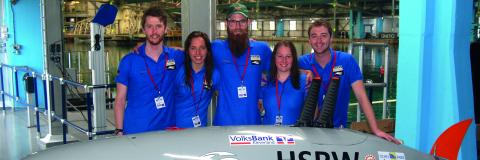 „HSRW-Submarine Team“ gewinnt Preis für das beste biomimetische U-Boot (PM)