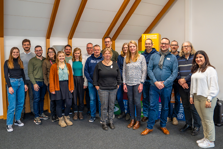 Das TransRegINT Team beim Team-Treffen im Februar