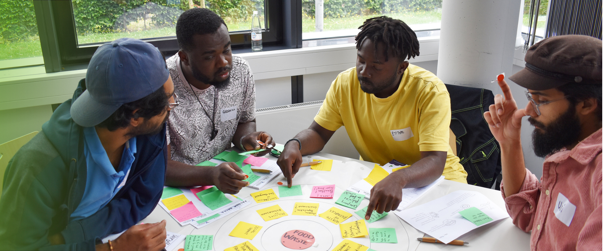 Studierende diskutieren nachhaltige Themen