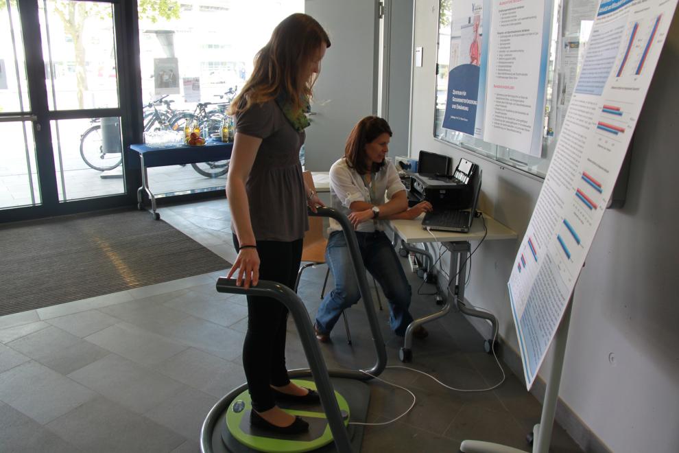 Eindrücke des Sicherheits- und Gesundheitstags an der Hochschule Rhein-Waal.