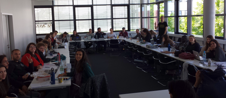 Studierendenparliament Meeting am 2. Mai 2018