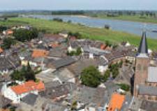 Smart Villages, Luftaufnahme von Grieth